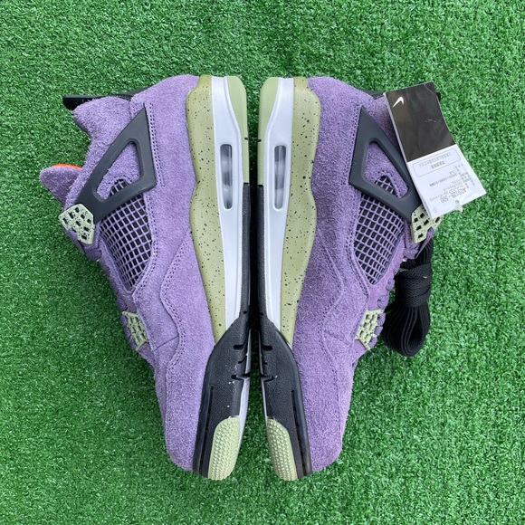 -Edm- 👾*NEW* Air Jordan 4 Retro “Canyon Purple” (Sz 8.5) - Picture 4 of 10
